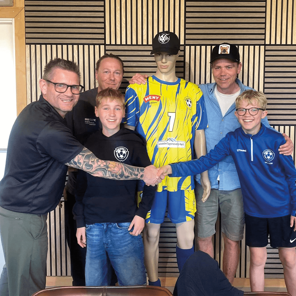 Tøj samarbejde med Måbjerg IF
